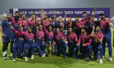 UAE Makes History with Thrilling Two-Wicket Win Over Bangladesh in 2nd T20I