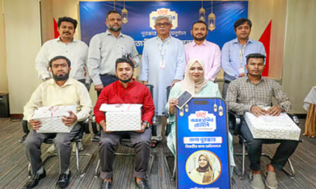 'ফ্রেশ মিল্ক অবাক খুশির রেসিপি’ কুইজ, বিজয়ী পেলেন আইফোন