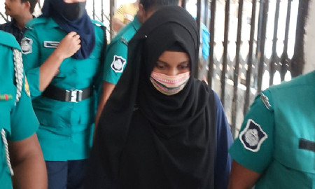 প্রাইমএশিয়া শিক্ষার্থী পারভেজ হত্যা মামলায় রিমান্ড শেষে কারাগারে টিনা