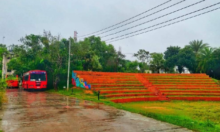 কুবি ক্যাম্পাসে বর্ষার রঙ: স্মৃতি, সৌন্দর্য আর সাহচর্যের গল্প
