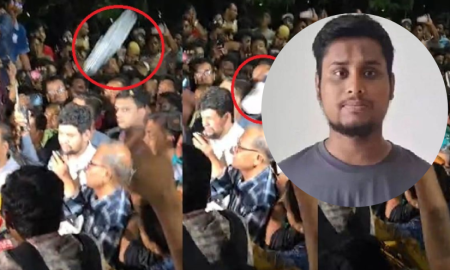 উপদেষ্টা মাহফুজের ওপর বোতল নিক্ষেপের ঘটনায় যা বললেন হাসনাত