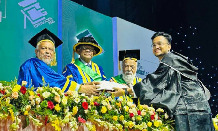 আহ্ছানউল্লা বিশ্ববিদ্যালয়ের ১২তম সমাবর্তনে সনদ পেলেন ৯৫০০ শিক্ষার্থী