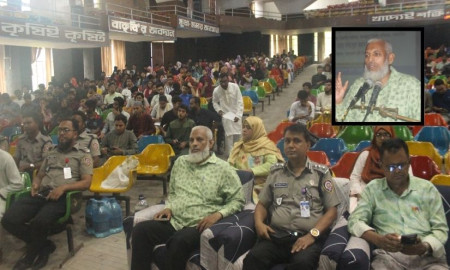 বাকৃবিতে শিক্ষার মানোন্নয়ন ও মাদকের কুফল নিয়ে শিক্ষার্থীদের সঙ্গে মতবিনিময়