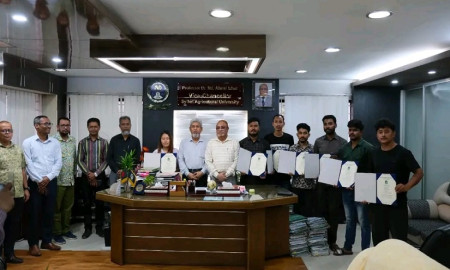 সিকৃবির বিদেশি শিক্ষার্থীরা নিজ দেশে কর্মক্ষেত্রে মেধার স্বাক্ষর রাখছে: উপাচার্য