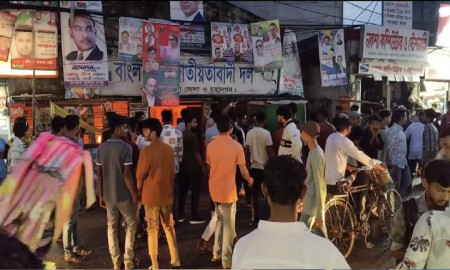 বিএনপি কার্যালয়ে আগুন, ছাত্রদল নেতাসহ ৩৫ জনের বিরুদ্ধে মামলা
