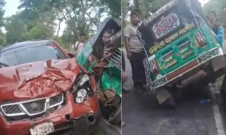 আনোয়ারায় প্রাইভেট কার-সিএনজির মুখোমুখি সংঘর্ষ, আহত ৩ 