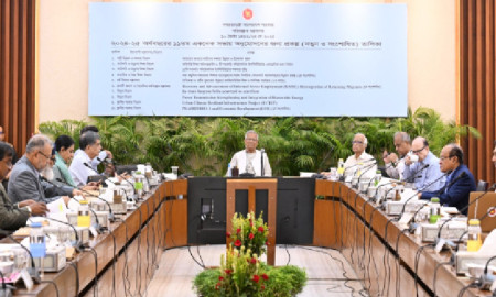 উপদেষ্টাদের নিয়ে ড. ইউনূসের বৈঠক শুরু