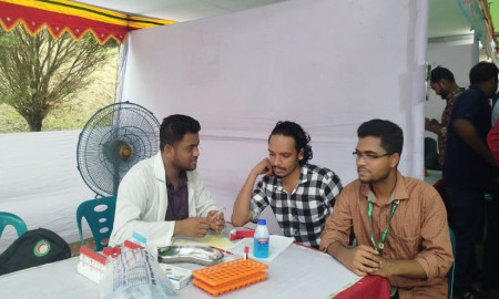 জাবিতে ছাত্রদলের হেপাটাইটিস-বি ভ্যাক্সিনেশনের প্রথম ধাপ সম্পন্ন