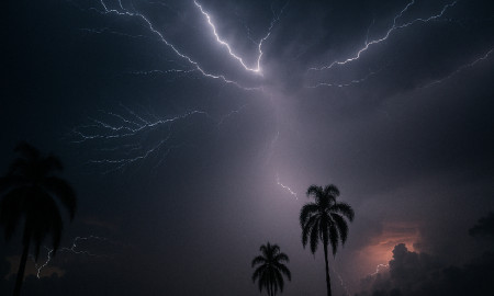 সন্ধ্যার মধ্যে ১০ অঞ্চলে বজ্রবৃষ্টির আভাস