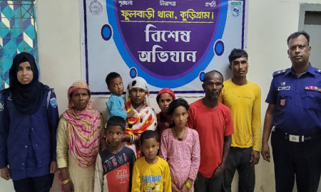 কুড়িগ্রাম সীমান্ত দিয়ে ৯ নারী, পুরুষ ও শিশুকে পুশ-ইন করল বিএসএফ