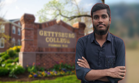 দারিদ্র্য পেরিয়ে যুক্তরাষ্ট্রের গেটিসবার্গ কলেজ জয়, পেলেন চার কোটি টাকার স্কলারশিপ