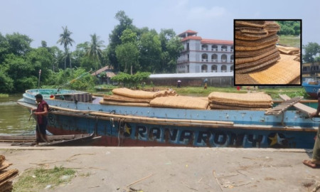 পিরোজপুরে দারিদ্র্য বিমোচন ও নারীর স্বচ্ছলতায় ভূমিকা রাখছে ‘হোগলাপাটি’