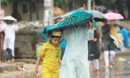 ঈদের দিন ৩ বিভাগে বৃষ্টির পূর্বাভাস 