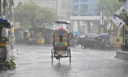 টানা ৫ দিন বৃষ্টির পূর্বাভাস আবহাওয়া অধিদপ্তরের 