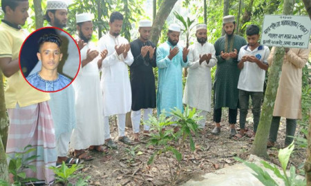 জুলাই শহীদ সারোয়ারের কবর জিয়ারত করল ছাত্রশিবির, পরিবারের পাশে থাকার আশ্বাস
