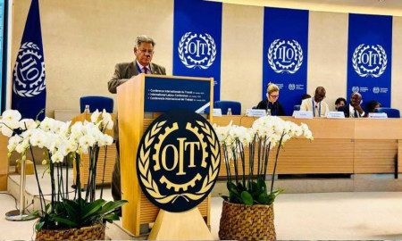 শ্রম অধিকার সুরক্ষায় আরও নিবিড়ভাবে কাজ করতে চায় বাংলাদেশ: শ্রম উপদেষ্টা