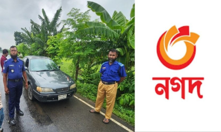 প্রাইভেটকার থামিয়ে ‘নগদ’ এর ৫৫ লাখ টাকা ছিনতাই