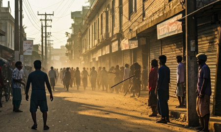 যুবদল-ছাত্রদলের সংঘর্ষ ও গোলাগুলি, আহত ১০