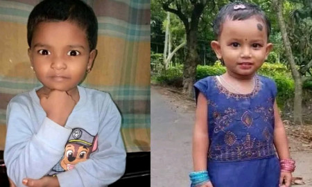 নিখোঁজের ২০ ঘণ্টা পর মাছের খামার থেকে দুই শিশুর বিবস্ত্র লাশ উদ্ধার