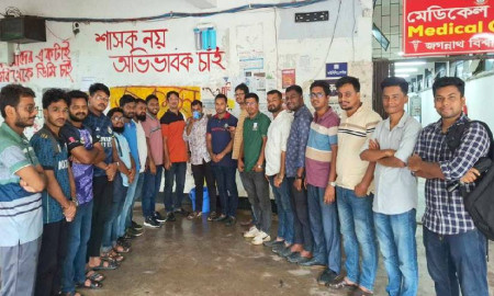 বিশ্ববিদ্যালয়ে সুপেয় পানির উদ্যোগ, জবি ছাত্রদলের ফিল্টার স্থাপন
