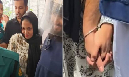 আমাদের মধ্যে একটু ঝামেলা হয়েছিল: নোবেলের স্ত্রী