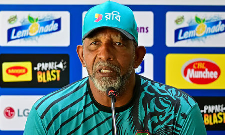 ‘মনোবল তুঙ্গে’—কলম্বো টেস্টের আগে আশাবাদী সিমন্স