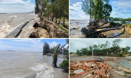 পারকি সমুদ্রসৈকত ধ্বংসের মুখে, হুমকিতে ব্যবসা ও পর্যটন