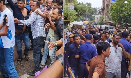  সাতক্ষীরা প্রেসক্লাবে আবার হামলা, নেতৃত্বে সেই সাঈদ