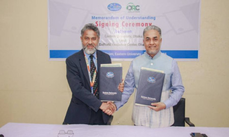 ইস্টার্ন ইউনিভার্সিটি ও ড্যাফোডিল রেসপন্স সেন্টারের মধ্যে সমঝোতা স্মারক সই