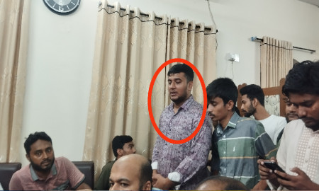 কাল বিয়ে, আজ হাতকড়া—লুকিয়ে ক্যাম্পাসে এসে ধরা খেলেন জবি ছাত্রলীগ নেতা