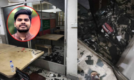 ছাত্রদল কর্মীর নেতৃত্বে হাবিপ্রবি সাংবাদিক সমিতির অফিস ভাঙচুর, নিরব প্রশাসন