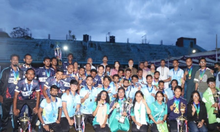 ঢাবির আন্তঃহল সাঁতার ও ওয়াটার পোলো প্রতিযোগিতায় চ্যাম্পিয়ন জিয়া হল