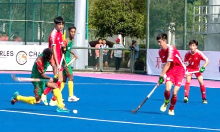 শ্রীলঙ্কার জালে ১৩ গোল বাংলাদেশের