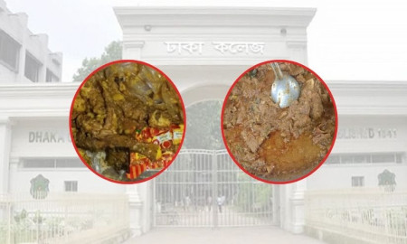ঢাকা কলেজে মানহীন খাবারের চড়া দাম, কর্তৃপক্ষের উদাসীনতায় ক্ষোভ