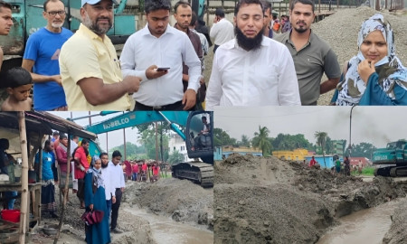 জলাবদ্ধতায় স্থবির বেনাপোল স্থলবন্দর, ঝুঁকিতে পণ্য