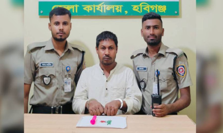 হবিগঞ্জে ইয়াবাসহ মাদক ব্যবসায়ী গ্রেপ্তার
