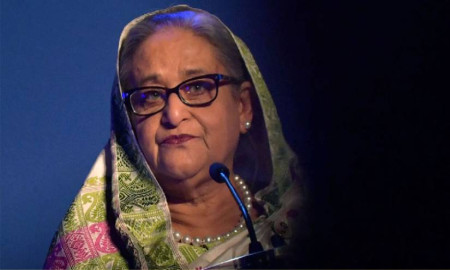 জুলাই গণহত্যা: শেখ হাসিনাসহ তিনজনের বিচার শুরু