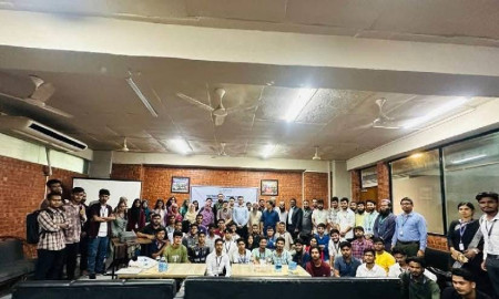 এনইউবিতে ‘থ্রি জিরো’ তত্ত্বে টেক্সটাইল ও সবুজ অর্থনীতি বিষয়ক সেমিনার