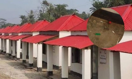 আশ্রয়ণ প্রকল্পের ফাঁকা ঘরে জমজমাট মাদক কারবার