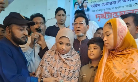 পুরান ঢাকায় হত্যাকাণ্ডের শিকার সোহাগের পরিবারের পাশে বিএনপি