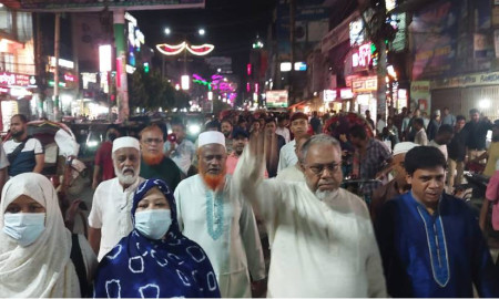 গোপালগঞ্জে এনসিপি নেতাদের ওপর হামলার প্রতিবাদে ফেনীতে এবি পার্টির বিক্ষোভ