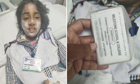 উত্তরা ক্রিসেন্ট হাসপাতালে ভর্তি রাফসি, জানে না বাবা-মা