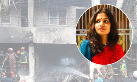 শিক্ষিকা পূর্ণিমা দাসের আকুতি ‘ভুল তথ্য ছড়াবেন না, আমিও  আগুনের মধ্যে আটকা পড়েছিলাম’