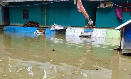 অস্বাভাবিক জোয়ারে সোনাগাজীর ১০ গ্রাম প্লাবিত