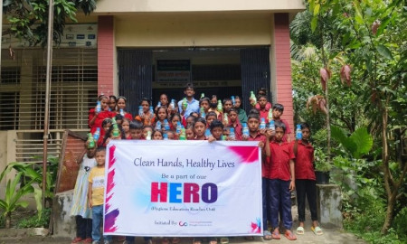 গ্রামের শিশুদের স্বাস্থ্য সুরক্ষায় কোলাবের ‘হিরো’ ক্যাম্পেইন শুরু   