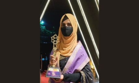 ‘আনসাং উইমেন’ অ্যাওয়ার্ড পেলেন চবি শিক্ষার্থী নদী