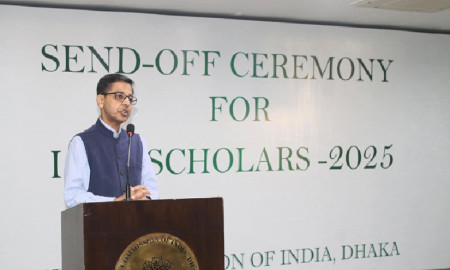 ৫৫০ বাংলাদেশি শিক্ষার্থী পেলেন ভারতীয় বৃত্তি 