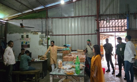 বিএসটিআই অনুমোদনহীন বেকারিতে ভ্রাম্যমাণ আদালতের জরিমানা