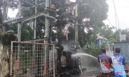 পল্লী বিদ্যুতের যন্ত্রাংশে আগুন, ৪০ লাখ টাকার ক্ষতি
