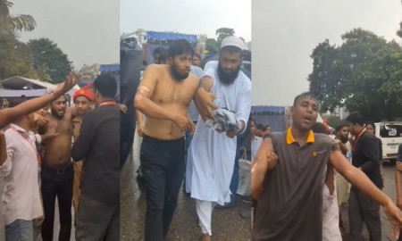 জুলাই গণঅভ্যুত্থানের অনুষ্ঠানে গ্যাস বেলুন বিস্ফোরণ, আহত বেশ কয়েকজন